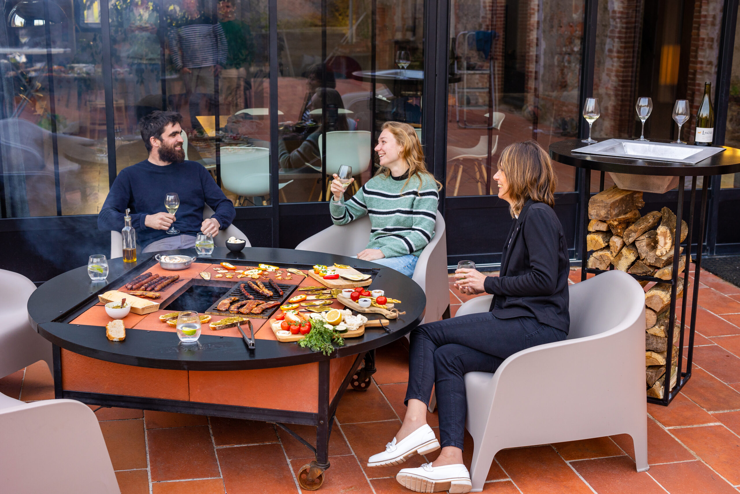 BRASERO BAS ROND ARELA